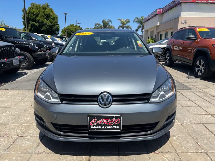 GRAY, 2017 VOLKSWAGEN GOLF Image 2