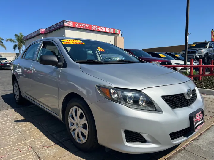 GRAY, 2010 TOYOTA COROLLA Image 1