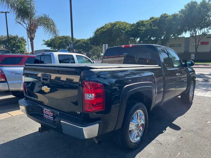 BLACK, 2013 CHEVROLET SILVERADO 1500 EXTENDED CAB Image 8