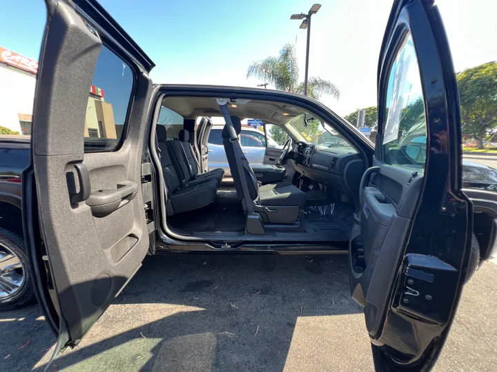 BLACK, 2013 CHEVROLET SILVERADO 1500 EXTENDED CAB Image 27