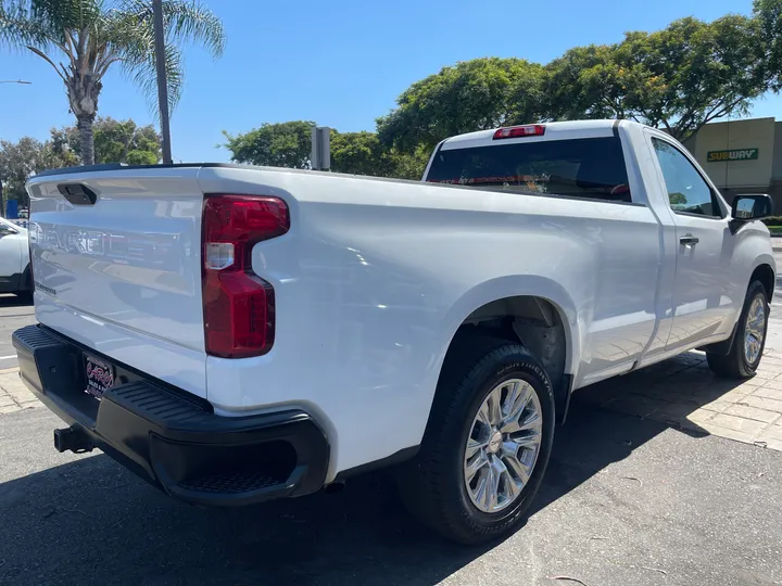 WHITE, 2020 CHEVROLET SILVERADO 1500 REGULAR CAB Image 7