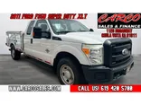 White, 2011 FORD F350 SUPER DUTY SUPER CAB & CHASSIS Thumnail Image 1