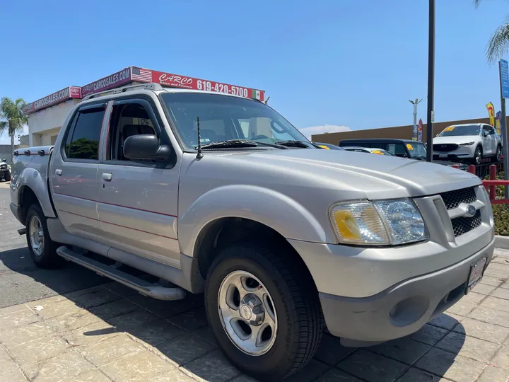 TAN, 2003 FORD EXPLORER SPORT TRAC Image 1