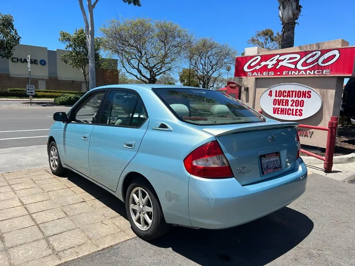 Blue, 2002 TOYOTA PRIUS Image 7