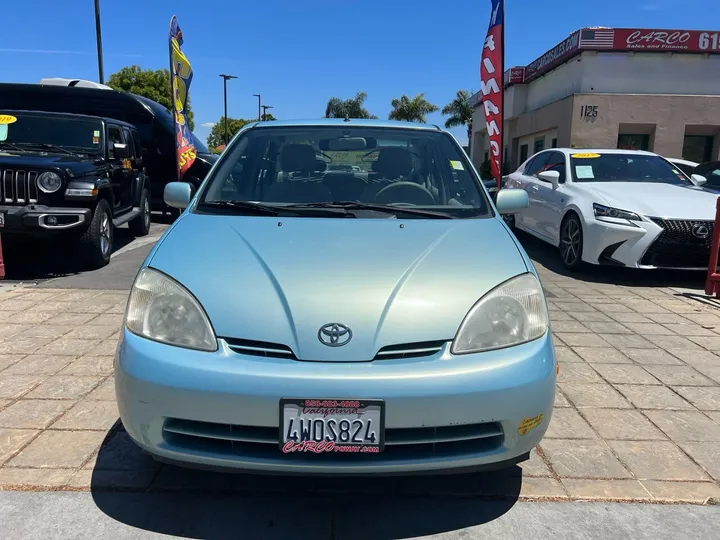 Blue, 2002 TOYOTA PRIUS Image 3