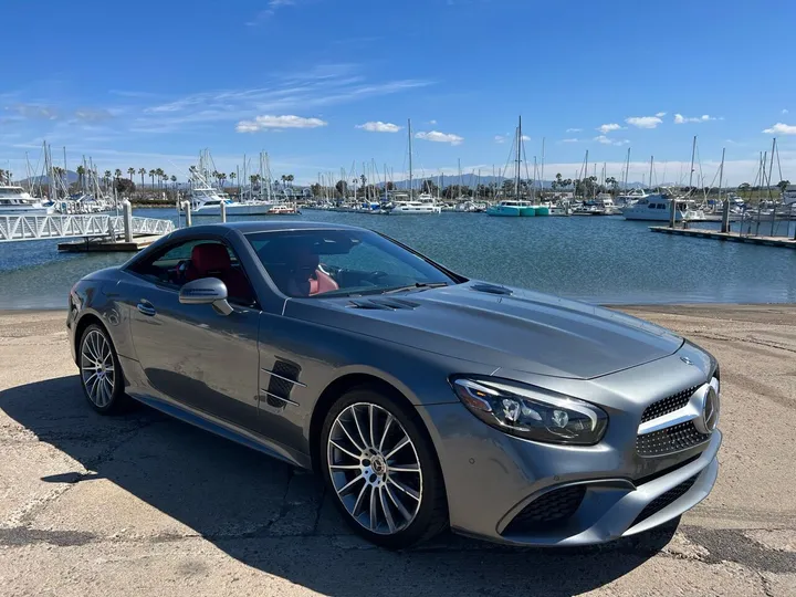 GRAY, 2018 MERCEDES-BENZ SL Image 6