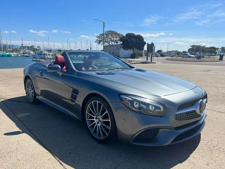 GRAY, 2018 MERCEDES-BENZ SL Image 7