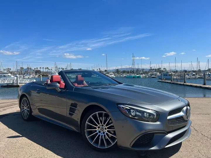 GRAY, 2018 MERCEDES-BENZ SL Image 1