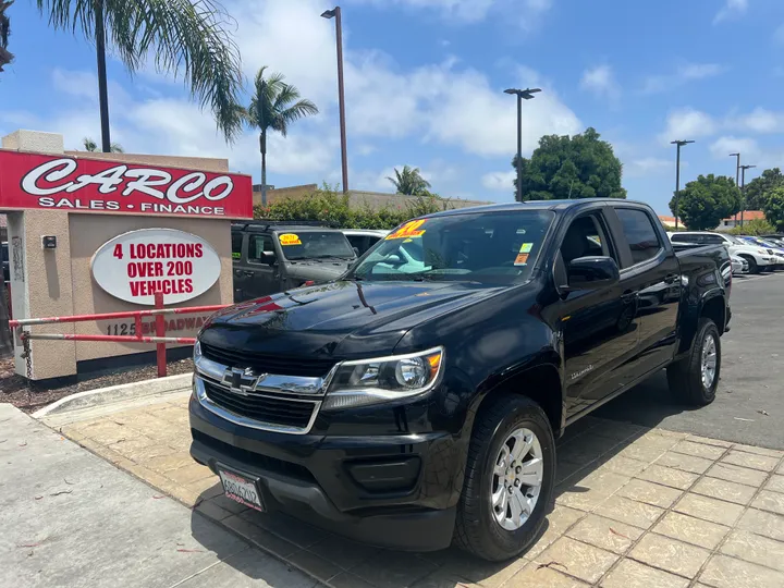 BLACK, 2020 CHEVROLET COLORADO CREW CAB Image 4