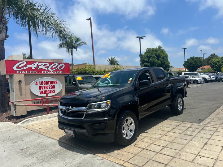 BLACK, 2020 CHEVROLET COLORADO CREW CAB Image 5