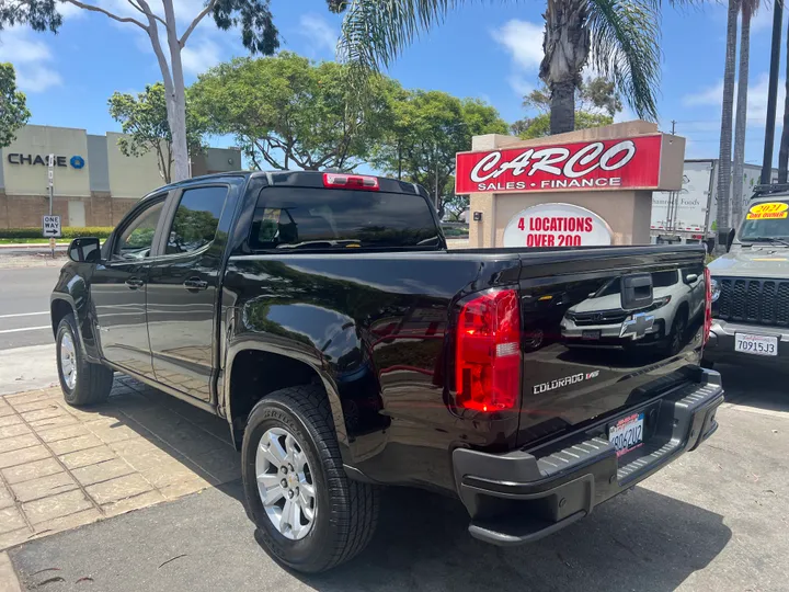 BLACK, 2020 CHEVROLET COLORADO CREW CAB Image 7