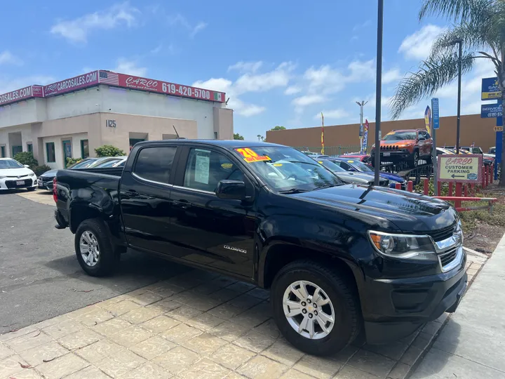 BLACK, 2020 CHEVROLET COLORADO CREW CAB Image 13