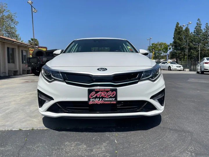 White, 2020 KIA OPTIMA HYBRID Image 3