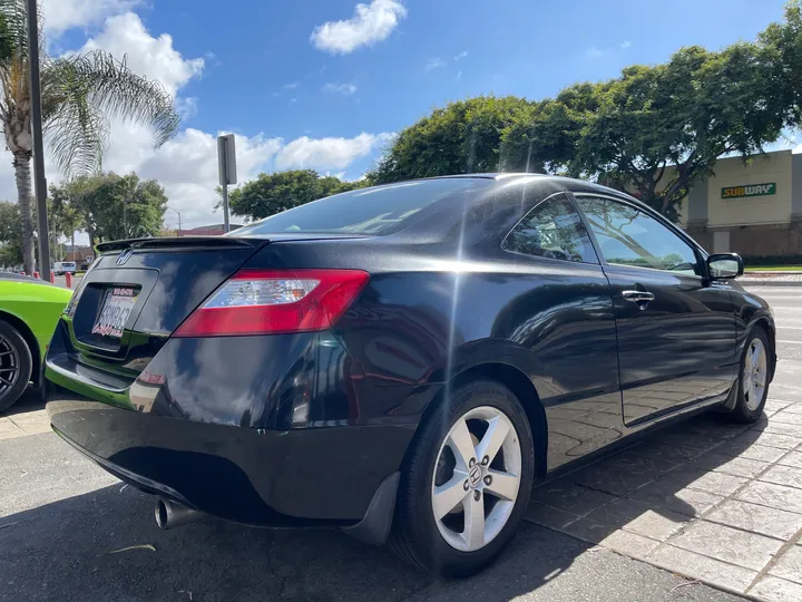 BLACK, 2008 HONDA CIVIC Image 6