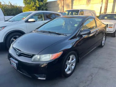 BLACK, 2008 HONDA CIVIC Image 