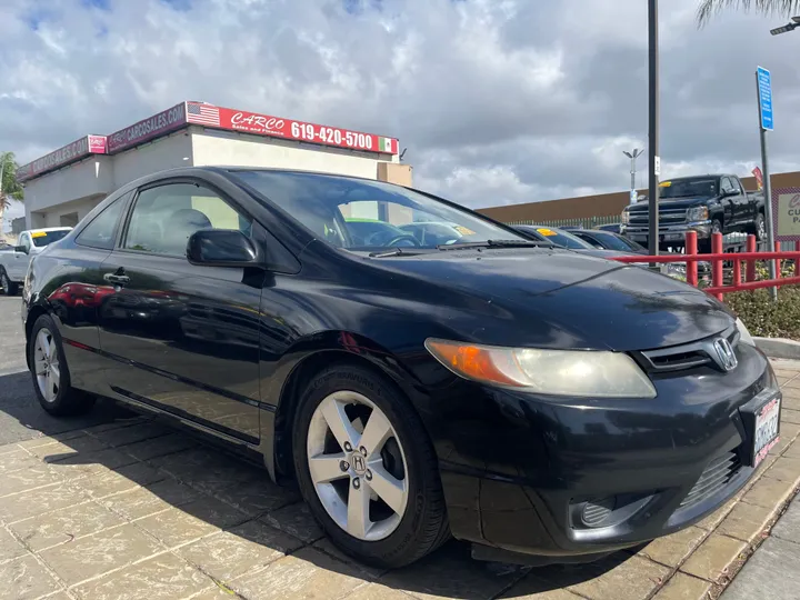 BLACK, 2008 HONDA CIVIC Image 1