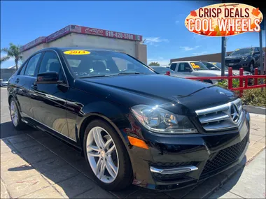 BLACK, 2013 MERCEDES-BENZ C-CLASS Image 