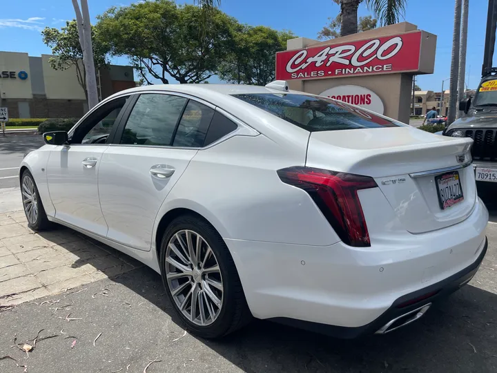 WHITE, 2020 CADILLAC CT5 Image 4