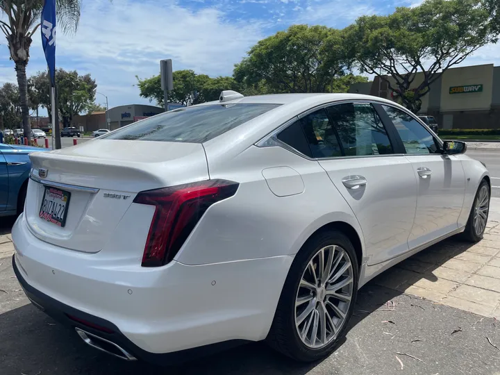 WHITE, 2020 CADILLAC CT5 Image 6