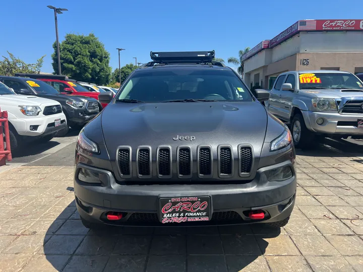 GRAY, 2016 JEEP CHEROKEE Image 3