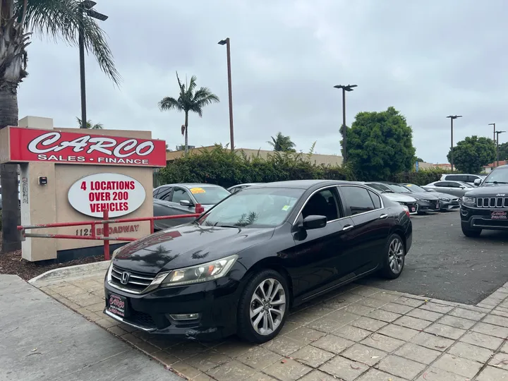 BLACK, 2013 HONDA ACCORD Image 1