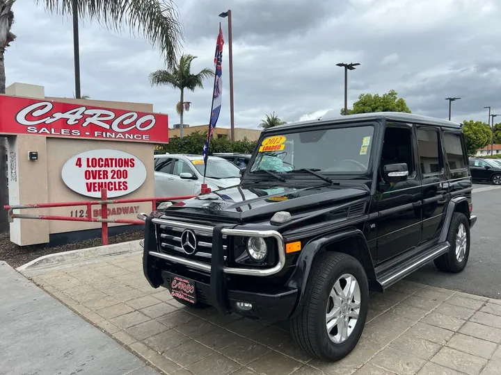 Black, 2012 MERCEDES-BENZ G-CLASS Image 4