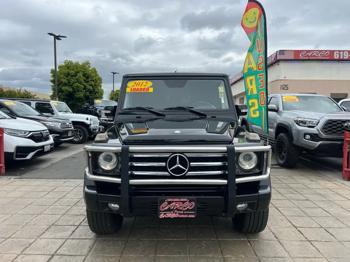 Black, 2012 MERCEDES-BENZ G-CLASS Image 3