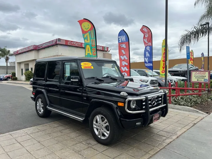 Black, 2012 MERCEDES-BENZ G-CLASS Image 2