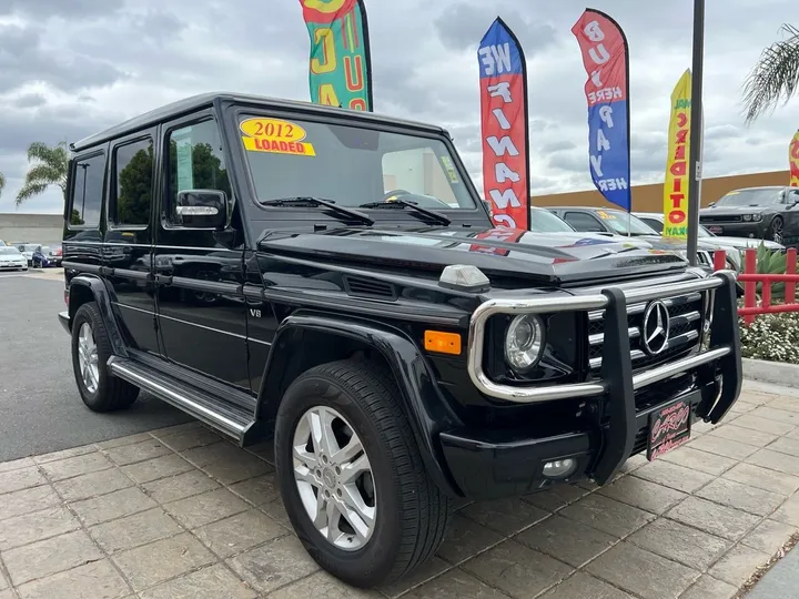 Black, 2012 MERCEDES-BENZ G-CLASS Image 1