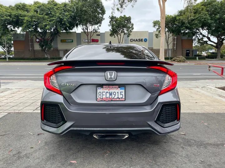 BLACK, 2018 HONDA CIVIC Image 7