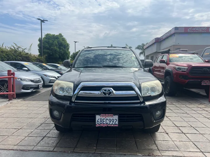 BLACK, 2006 TOYOTA 4RUNNER Image 2