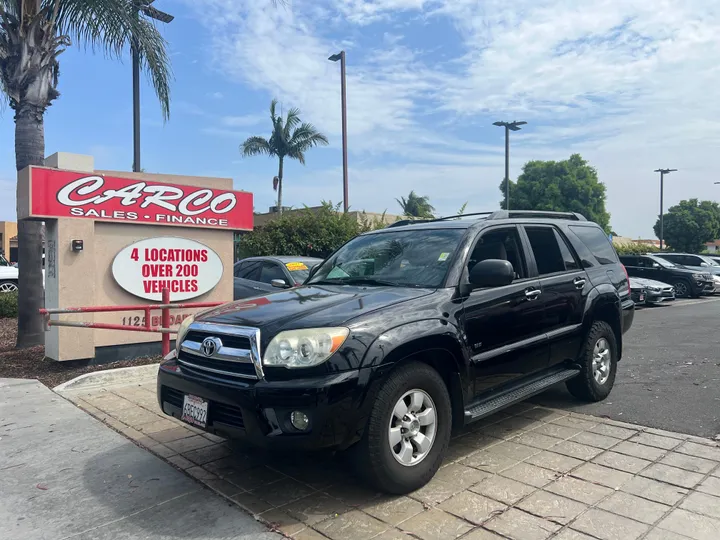 BLACK, 2006 TOYOTA 4RUNNER Image 1