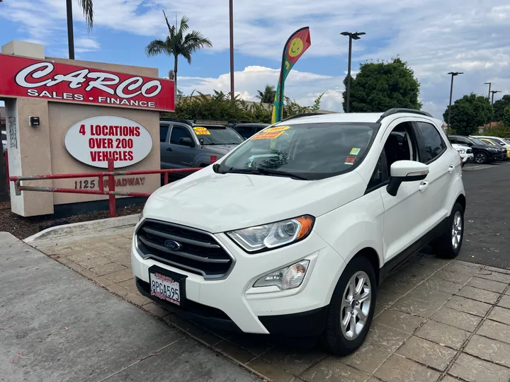 WHITE, 2018 FORD ECOSPORT Image 4