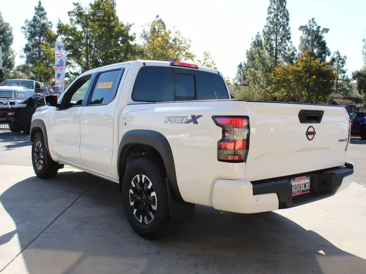 White, 2022 NISSAN FRONTIER CREW CAB Image 5