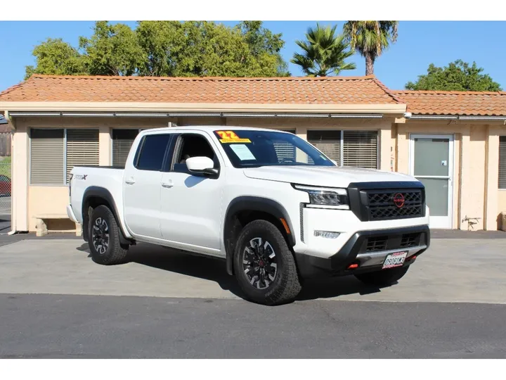 White, 2022 NISSAN FRONTIER CREW CAB Image 1