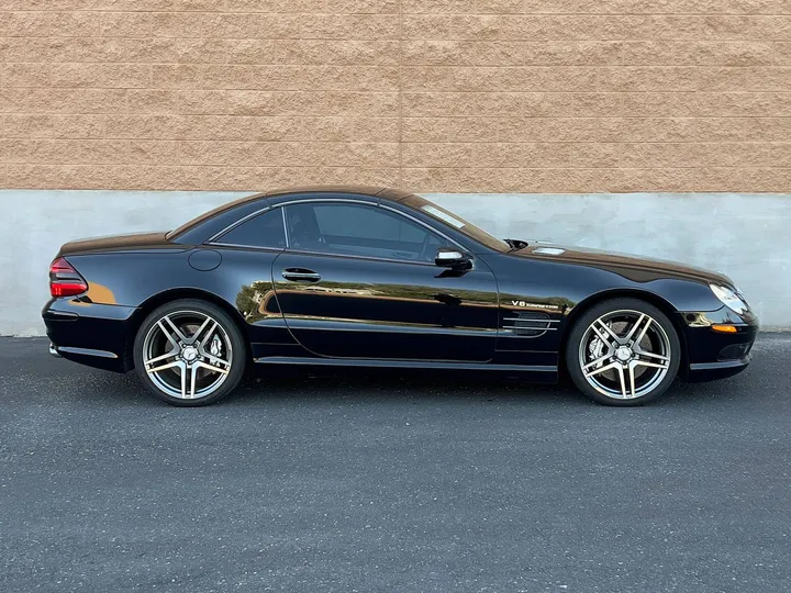 BLACK, 2004 MERCEDES-BENZ SL-CLASS SL 55 AMG KOMPRESSOR Image 23