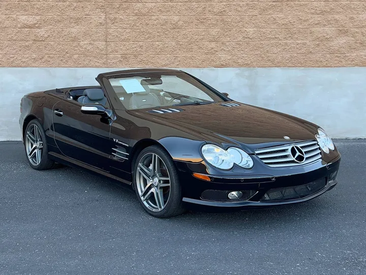 BLACK, 2004 MERCEDES-BENZ SL-CLASS SL 55 AMG KOMPRESSOR Image 22