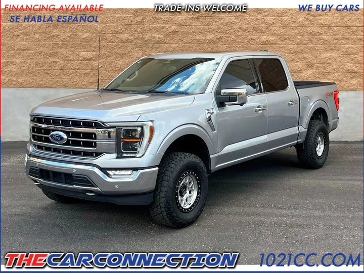 SILVER, 2023 FORD F150 SUPERCREW CAB Image 1