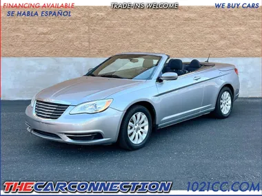 SILVER, 2014 CHRYSLER 200 TOURING CONVERTIBLE Image 