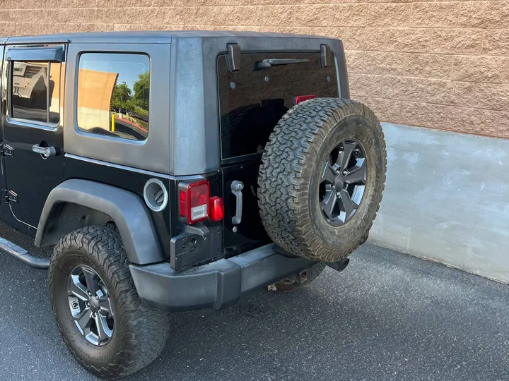 BLACK, 2008 JEEP WRANGLER UNLIMITED X 4X4 Image 12