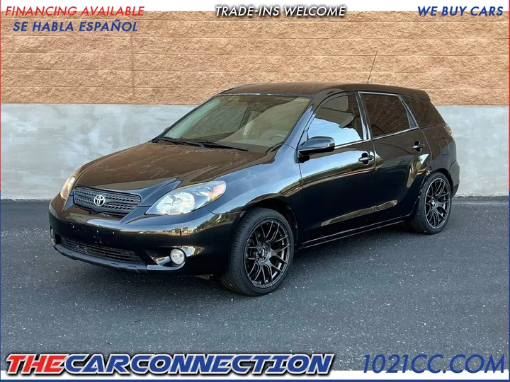 BLACK, 2005 TOYOTA MATRIX Image 1