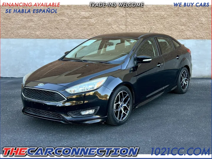 BLACK, 2015 FORD FOCUS SE Image 1