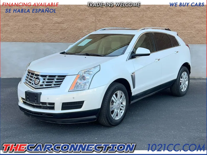 WHITE, 2015 CADILLAC SRX LUXURY COLLECTION Image 1