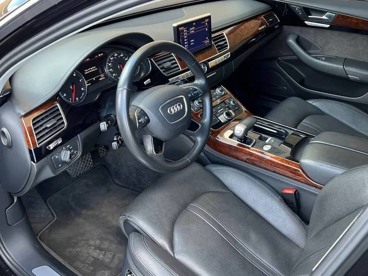 BLACK, 2013 AUDI A8 L 3.0T QUATTRO AWD Image 5