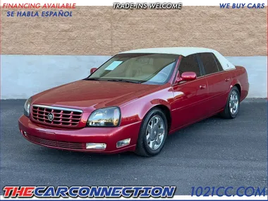 RED, 2001 CADILLAC DEVILLE DTS Image 