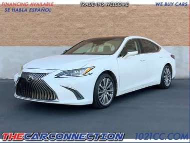 WHITE, 2019 LEXUS ES Image 2