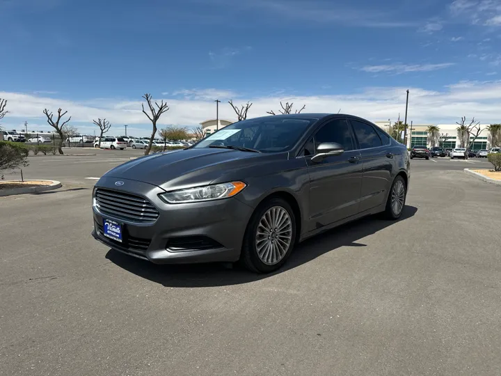 GRAY, 2015 FORD FUSION Image 3