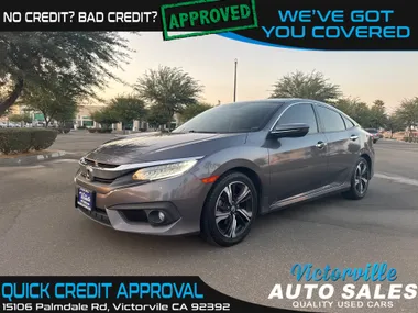 GRAY, 2016 HONDA CIVIC Image 