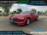 RED, 2021 HYUNDAI SONATA Thumnail Image 1