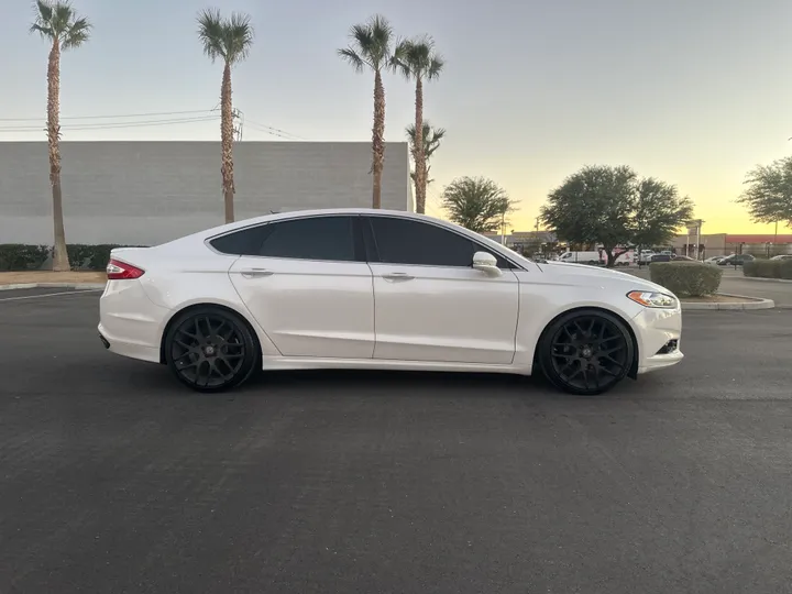 WHITE, 2014 FORD FUSION Image 8